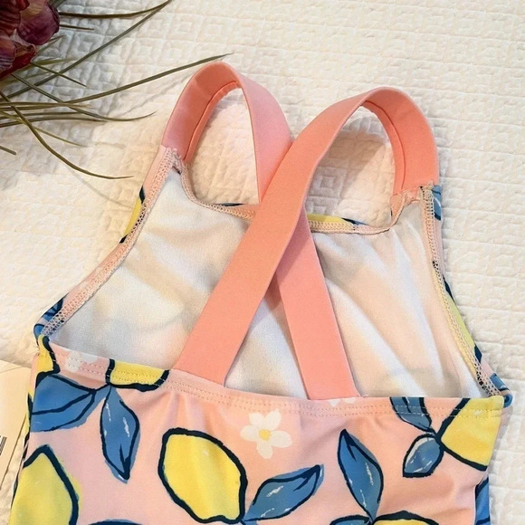 NWT Floatimini Toddler Girl One Piece Swimsuit Size 4 - Picture 5 of 9